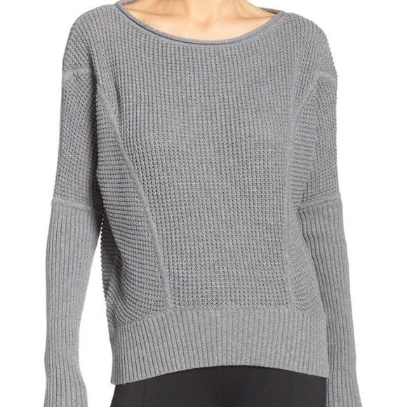 UGG Sweaters - Ugg Gray Sophia Knit Sweater Pullover Small